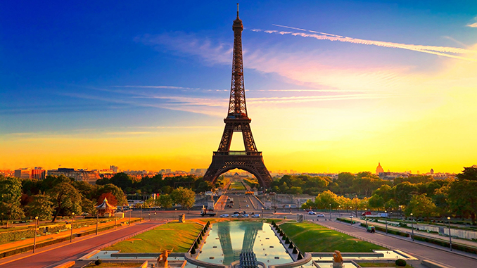 Париж, Эйфелева башня, Елисейские поля, Франция