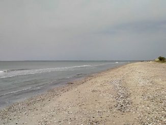 Кинбурнская коса, Николаев, море, пляж