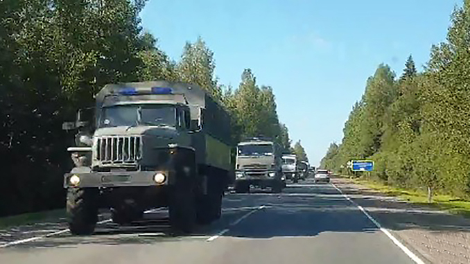 Автозак, Путин вводит войска в Беларусь, военная техника, Росгвардия, машина, армия