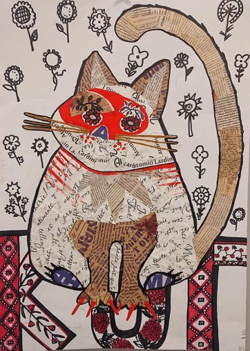 Николаевская художественная школа отмечает День кошек, День кота, 1 марта
