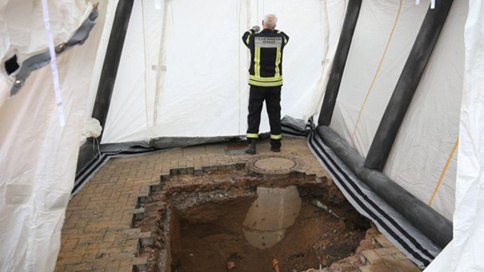 В Германии обнаружили туннель, вырытый для оргабления банка