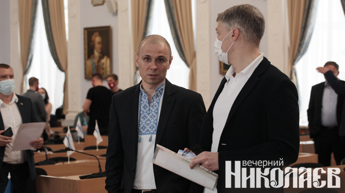николаевский горсовет, сессия, депутаты, фото александра сайковского