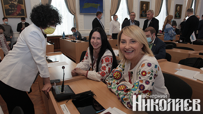 николаевский горсовет, сессия, депутаты, фото александра сайковского