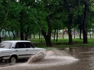 Ливень в Николаеве, ливневки, дожди, потоп