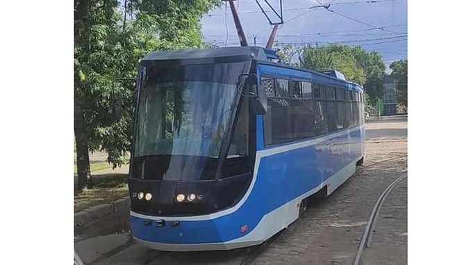 Голубой трамвай Николаев