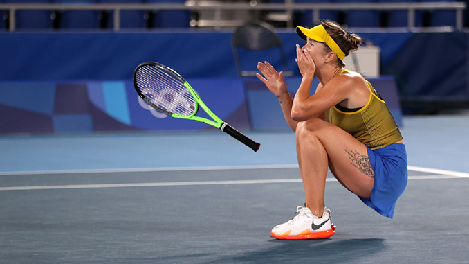 Элина Свитолина, теннис, Олимпиада-2020 в Токио