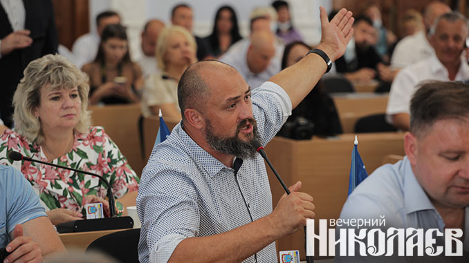николаев, сессия горсовета, депутаты, фото александра сайковского