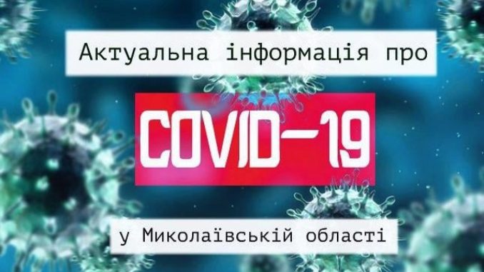 COVID-19 в Николаевской области, коронавирус, пандемия, здоровье, COVID-19,