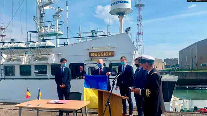 Бельгия передала Украине судно, новости, Бельгия, Бельгика, судно, мониторинг, окружающая среда, море, экология, загрязнения, исследования, экосистема, Украина, Черное море, Азовское море,