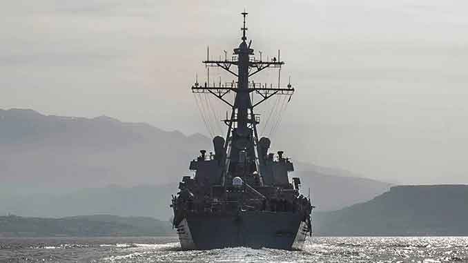USS Porter, ракетный эсминец, США,, Черное море, Украина, новости, Шестой флот