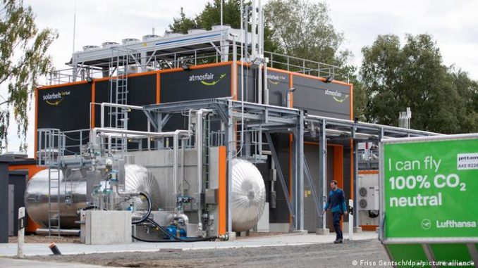 В Германии начали производство керосина из воды