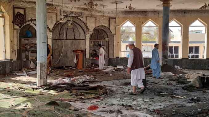 взрыв в мечети, новости, Афганистан, взрыв, теракт, Забихулла Муджахид, талибы, Талибан