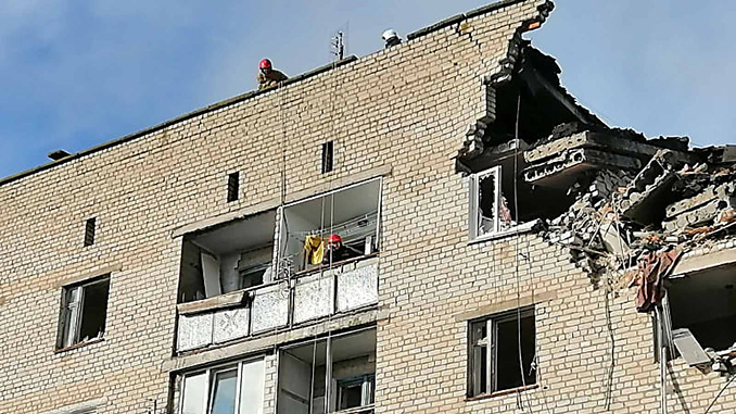 Взрыв в Новой Одессе