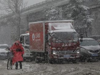 Снег в Китае