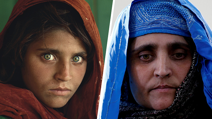 Афганская девочка Шарбат Гула