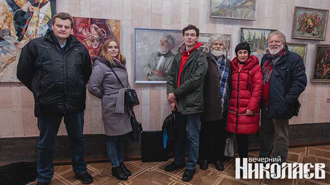 выставка, рождество, николаев, художники, фото александра сайковского