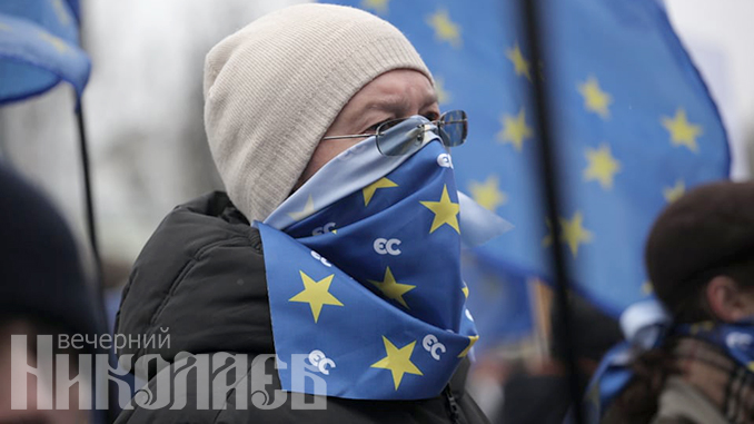 ЕС, Европа, Евросоюз, (с) Фото - А. Сайковский, Вечерний Николаев