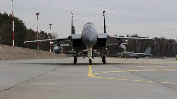 истребители F-15, НАТО, Польша, новости, винищувачі F-15, НАТО, Польща, новини,