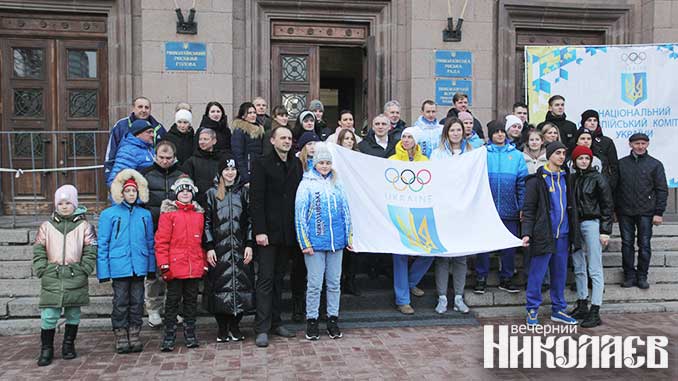 олимпиада, николаев, флаг нок,пекин, фото александра сайковского 