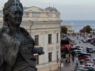 Екатерина II, памятник основателям города в Одессе